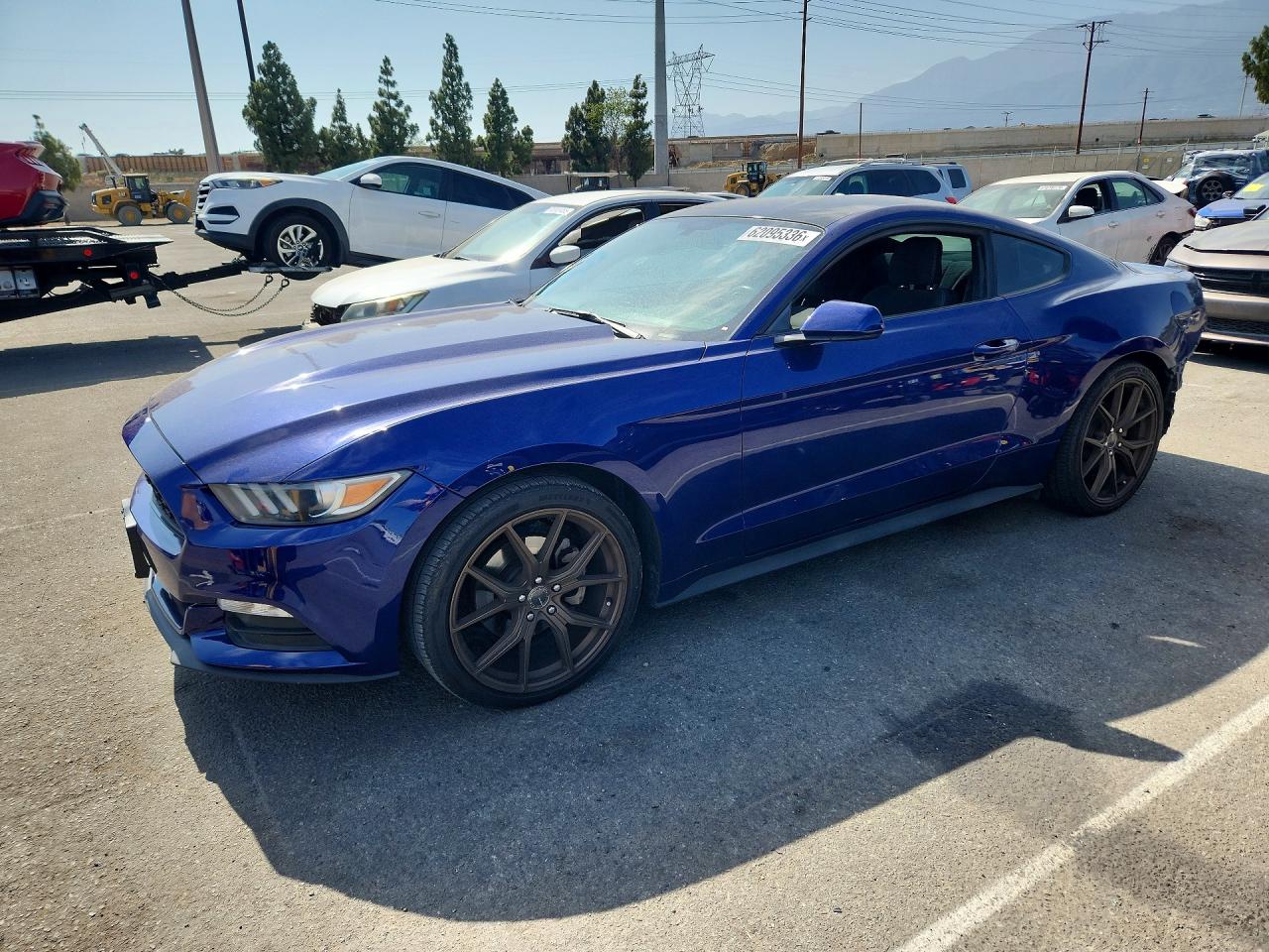 2016 Ford Mustang V6, VIN 1FA6P8AM8G5257366 — Rear end