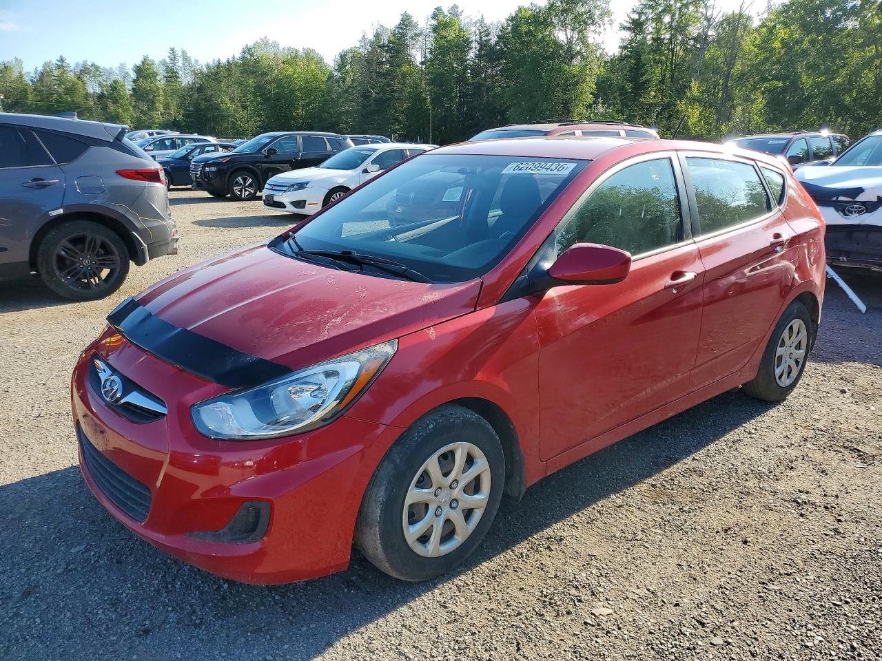2014 Hyundai Accent GS, VIN KMHCT5AE7EU172789 — Front end