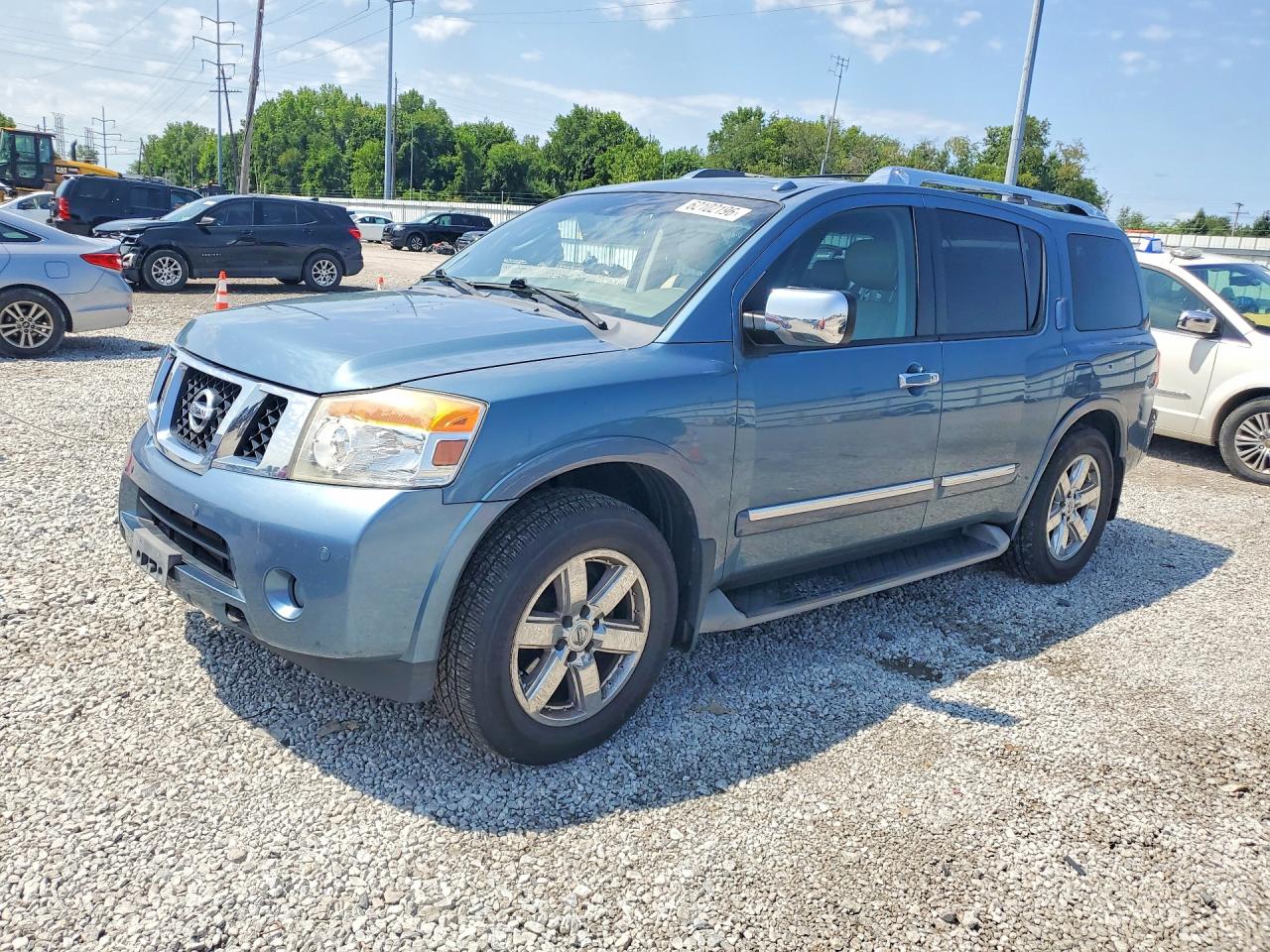 2011 Nissan Armada Platinum, VIN 5N1AA0NE3BN621563 — Перед