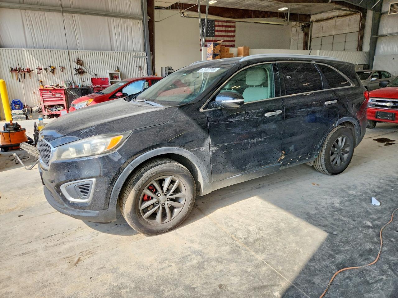 2017 Kia Sorento LX, VIN 5XYPG4A30HG294287 — Side