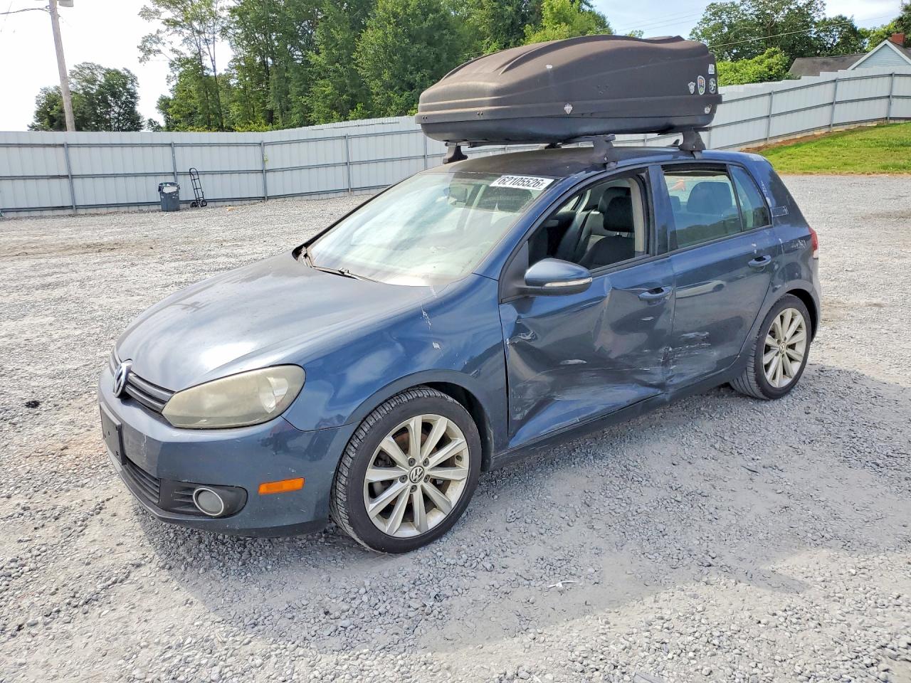2013 Volkswagen Golf TDI, VIN WVWDM7AJ7DW020982 — Side