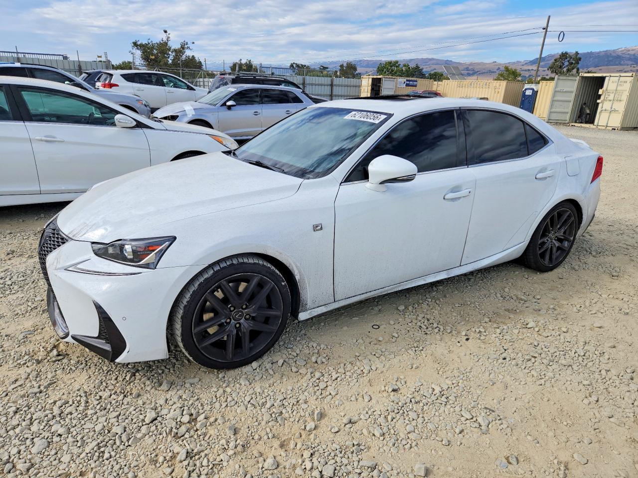 2020 Lexus IS 300 F Sport, VIN JTHGA1D21L5105438 — Vandalism