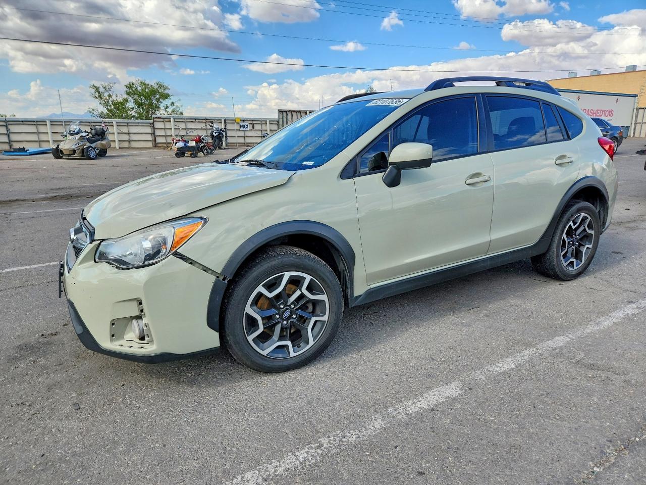 2016 Subaru Crosstrek Premium, VIN JF2GPABCXGH220556 — Перед