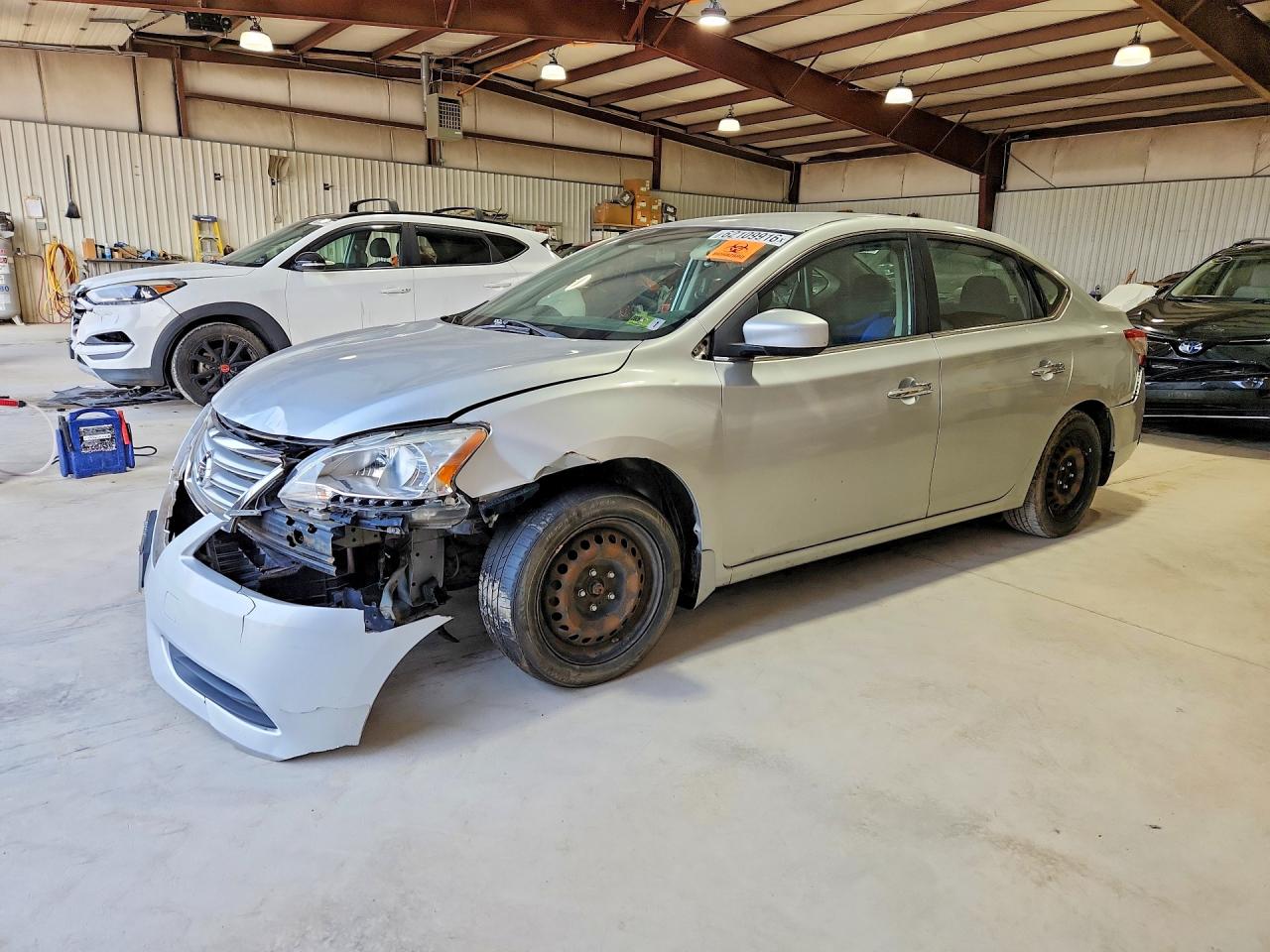 2015 Nissan Sentra SR, VIN 3N1AB7AP3FY233441 — Front end