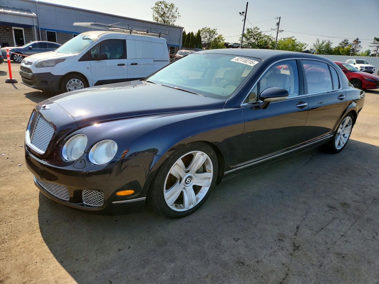 2009 Bentley Flying Spur, VIN SCBBR93W59C060518 — Rear end