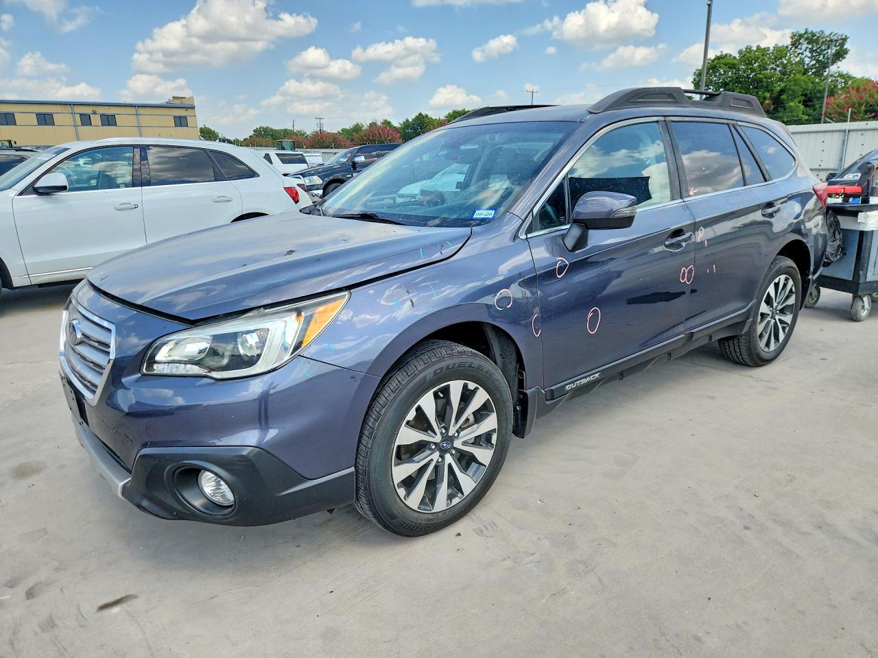 2017 Subaru Outback Limited, VIN 4S4BSANCXH3219145 — Burn