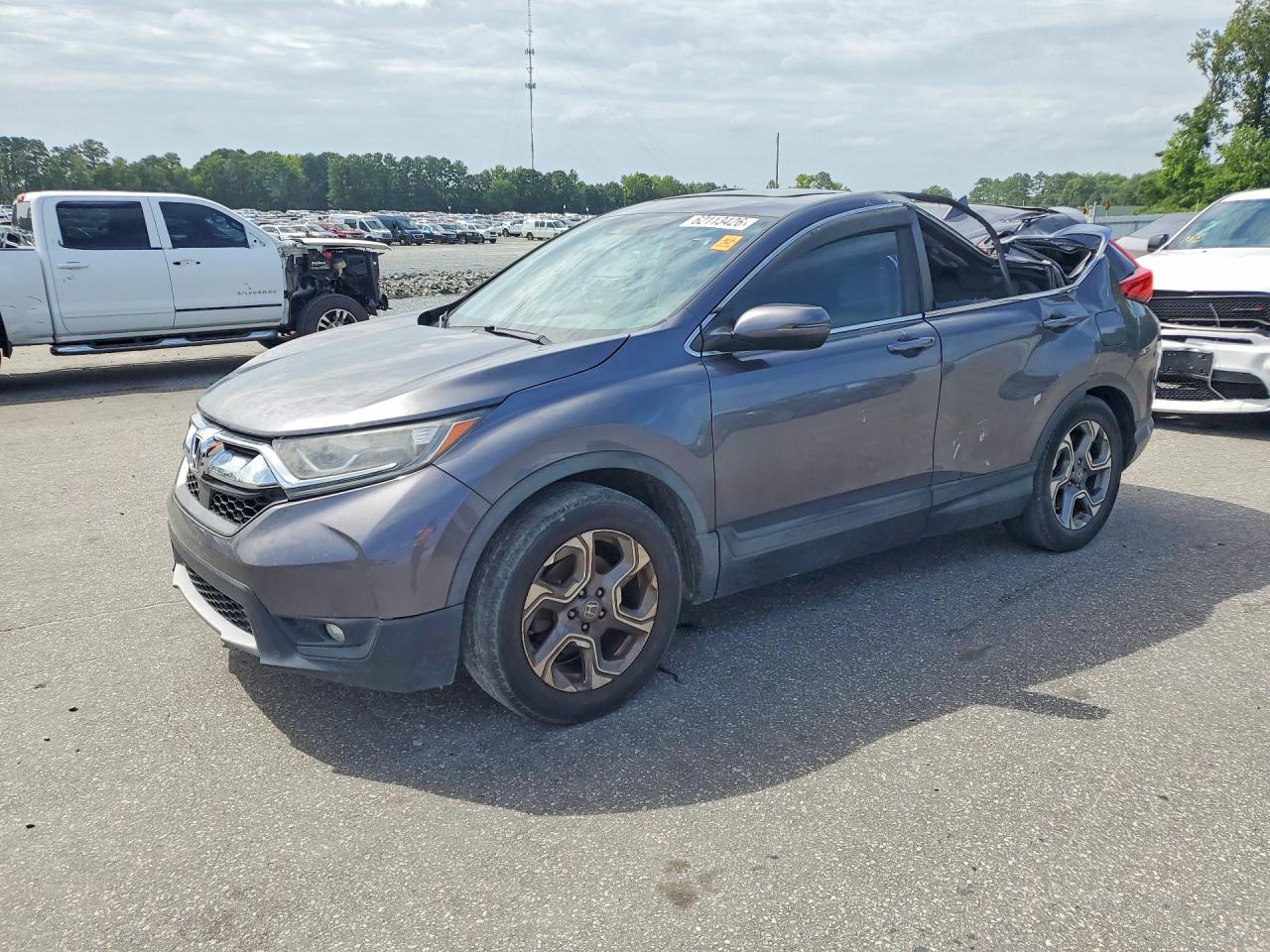 2019 Honda CR-V EX-L, VIN 2HKRW1H82KH514881 — Roof
