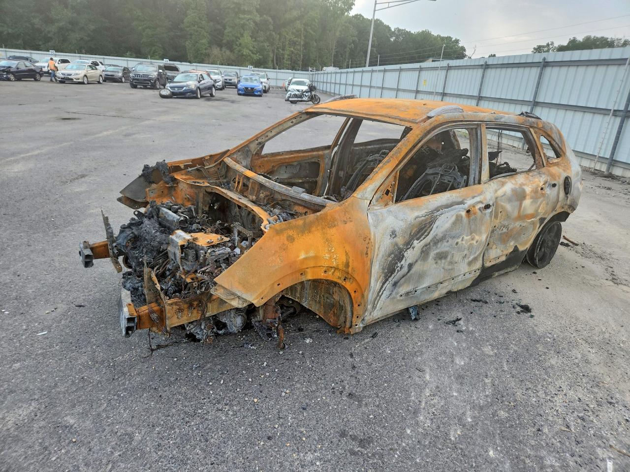 2017 Kia Niro LX, VIN KNDCB3LC5H5084569 — Burn