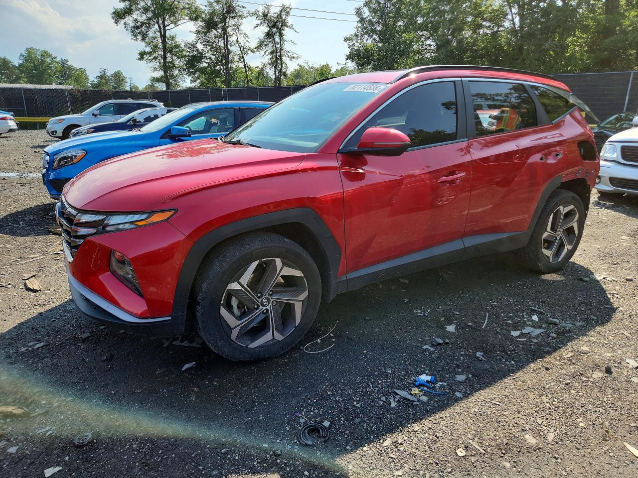 2023 Hyundai Tucson SEL, VIN 5NMJFCAE0PH255773 — Зад