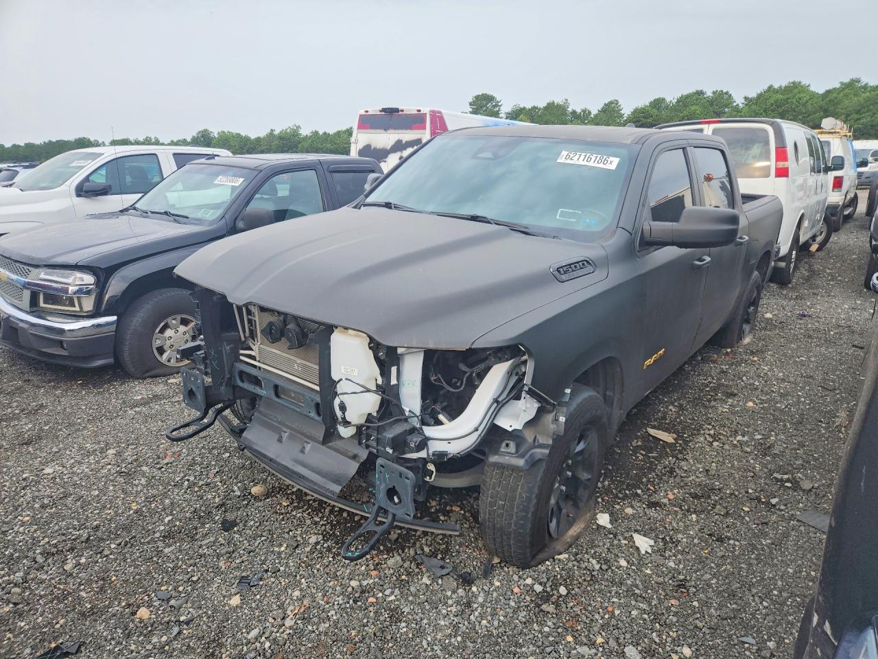 2025 Ram 1500 Tradesman, VIN 1C6RRFGGXSN554436 — Front end