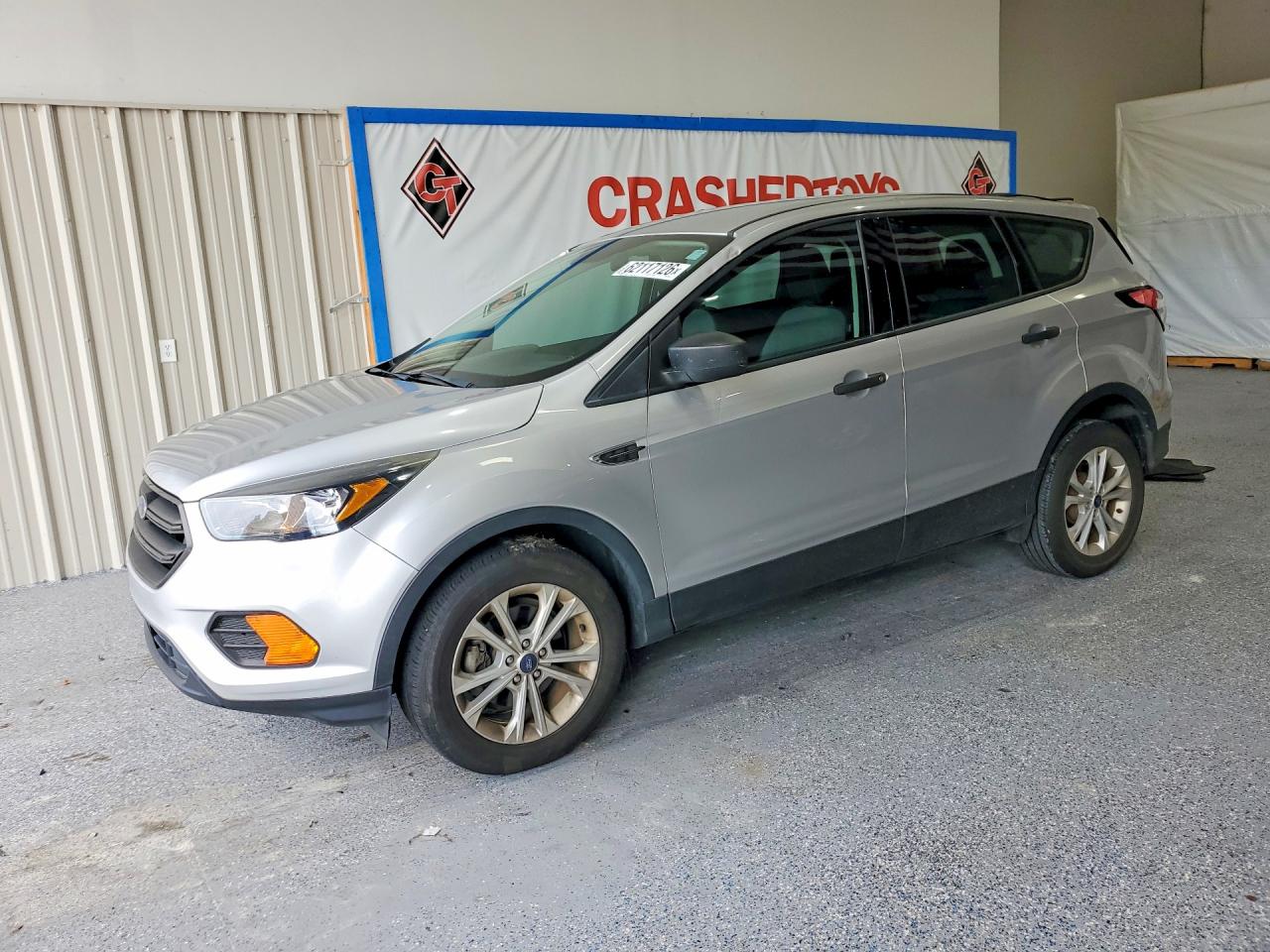 2018 Ford Escape S, VIN 1FMCU0F74JUC26585 — Side