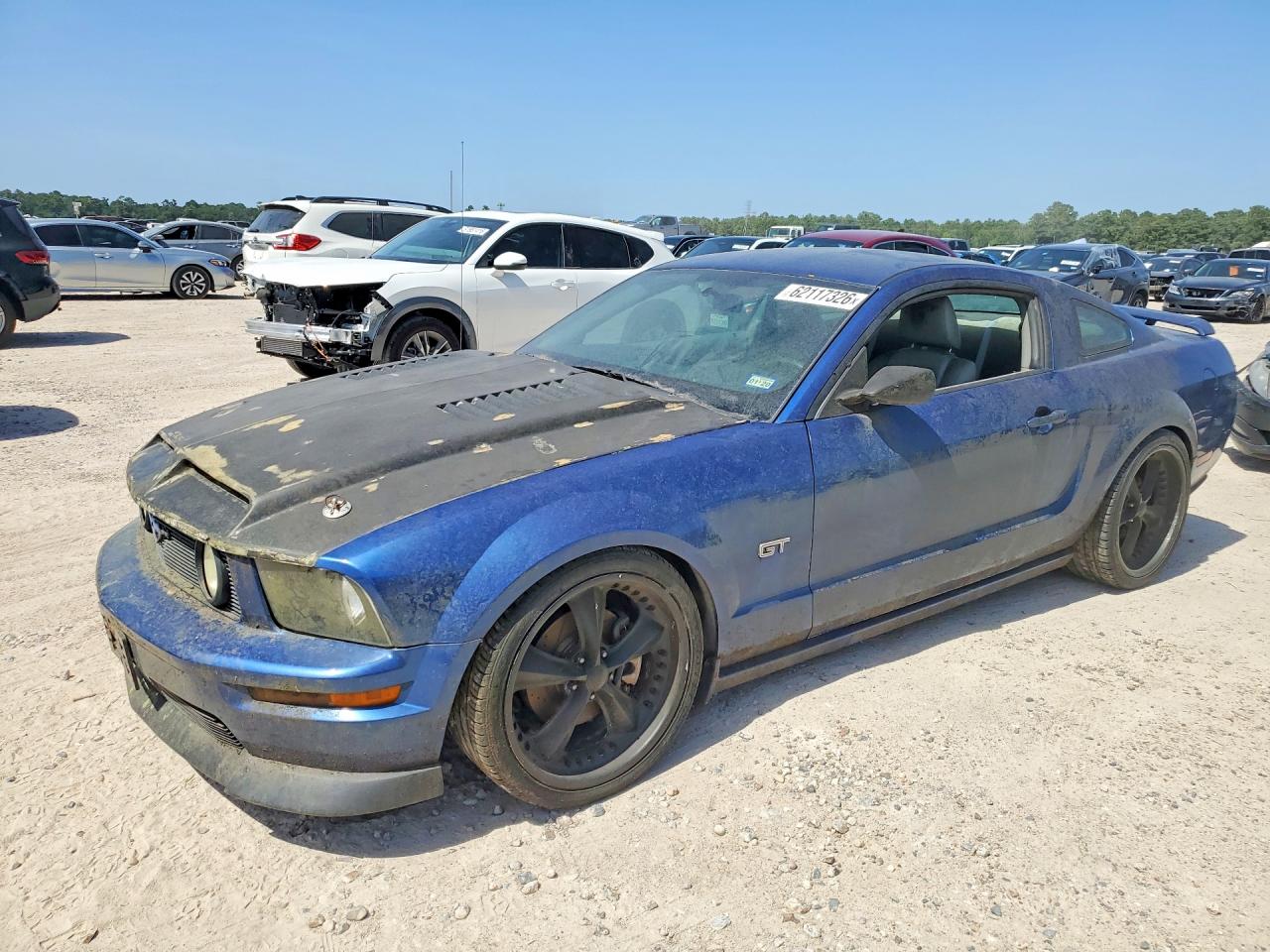 2007 Ford Mustang GT Deluxe, VIN 1ZVFT82H775241891 — Normal wear