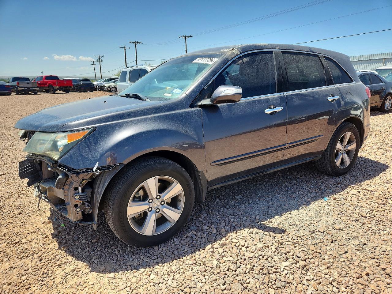 2012 Acura MDX Technology, VIN 2HNYD2H34CH524019 — Front end