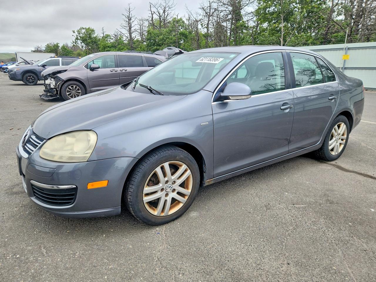 2007 Volkswagen Jetta Wolfsburg Edition, VIN 3VWEG71KX7M181784 — Vandalism