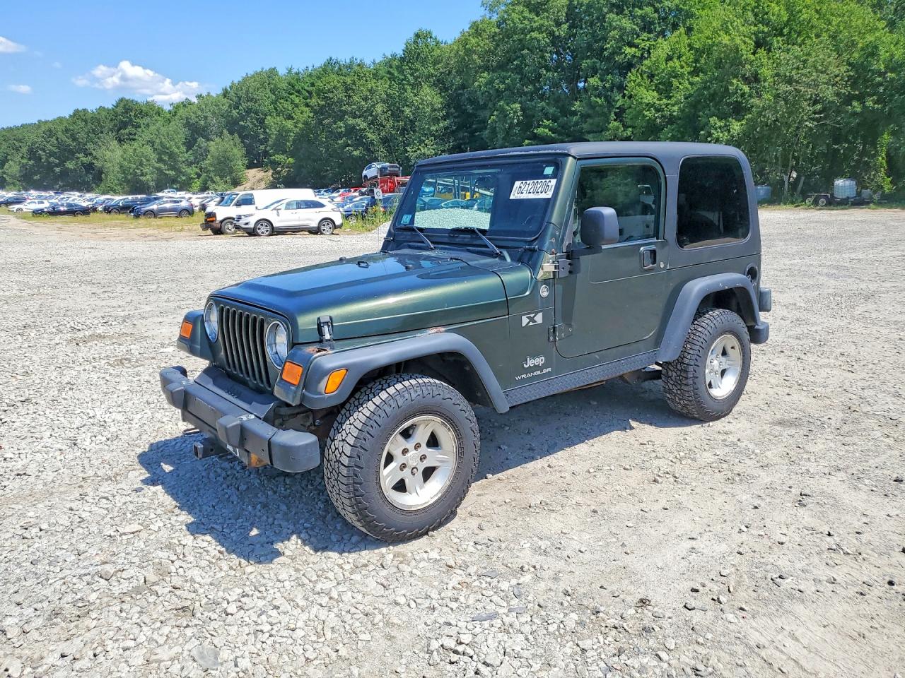 2005 Jeep Wrangler X, VIN 1J4FA39S15P319283 — Minor dents and scratches