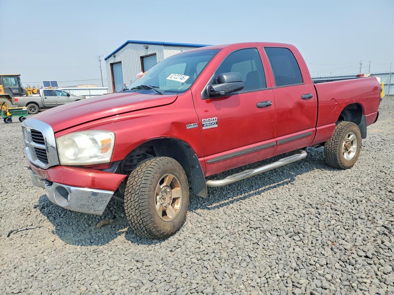 2007 Dodge 2500 SLT, VIN 1D7KS28D07J577109 — Front end