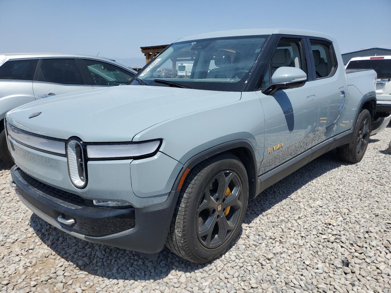 2022 Rivian R1T Adventure, VIN 7FCTGAAA8NN011533 — Water / flood