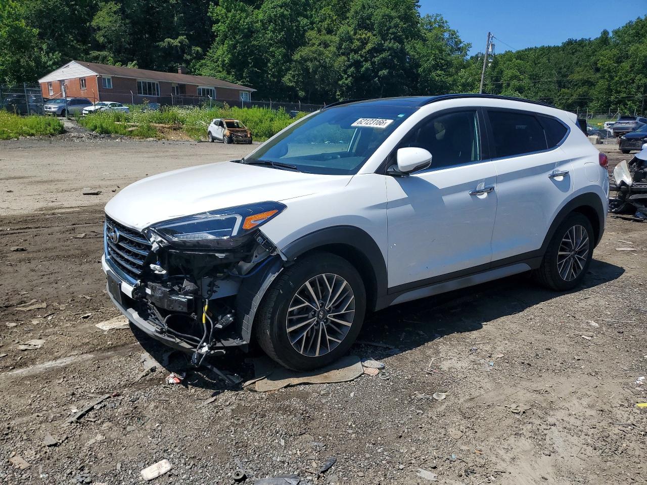 2020 Hyundai Tucson Ultimate, VIN KM8J3CAL1LU144817 — Front end