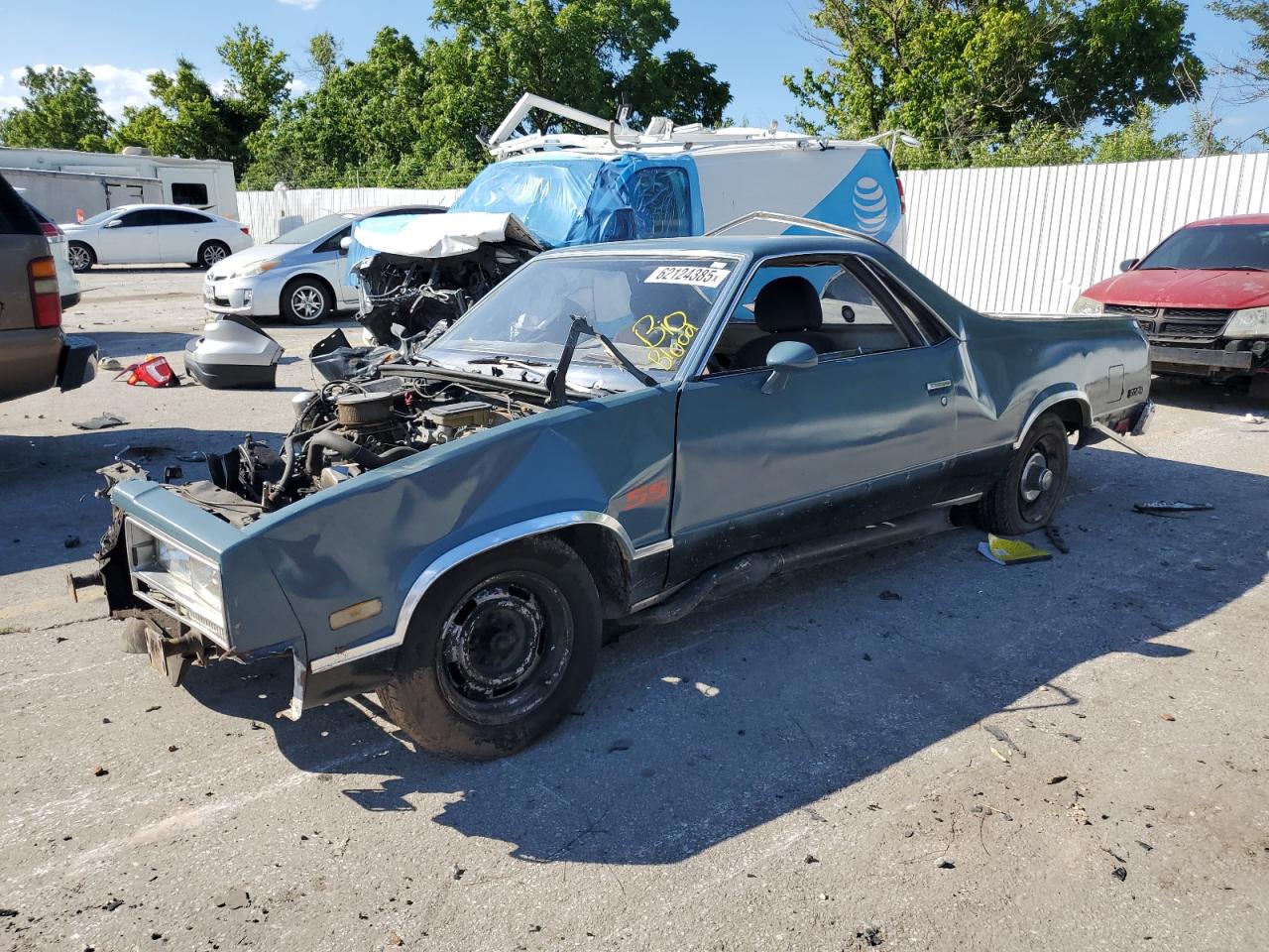 1984 Chevrolet El Camino, VIN 1GCCW80H0ER195844 — All over