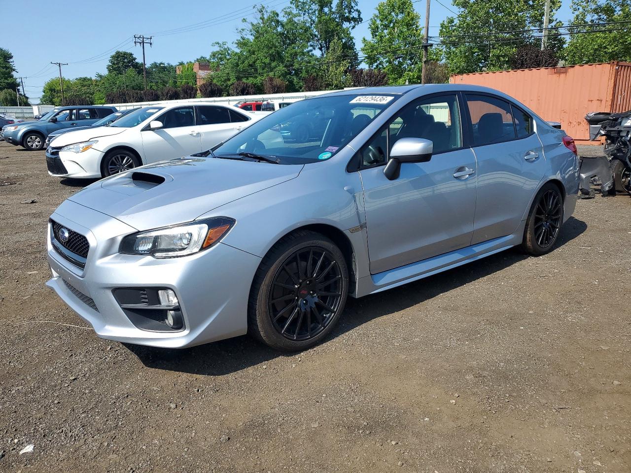 2017 Subaru WRX Limited, VIN JF1VA1J65H9811091 — Rear end