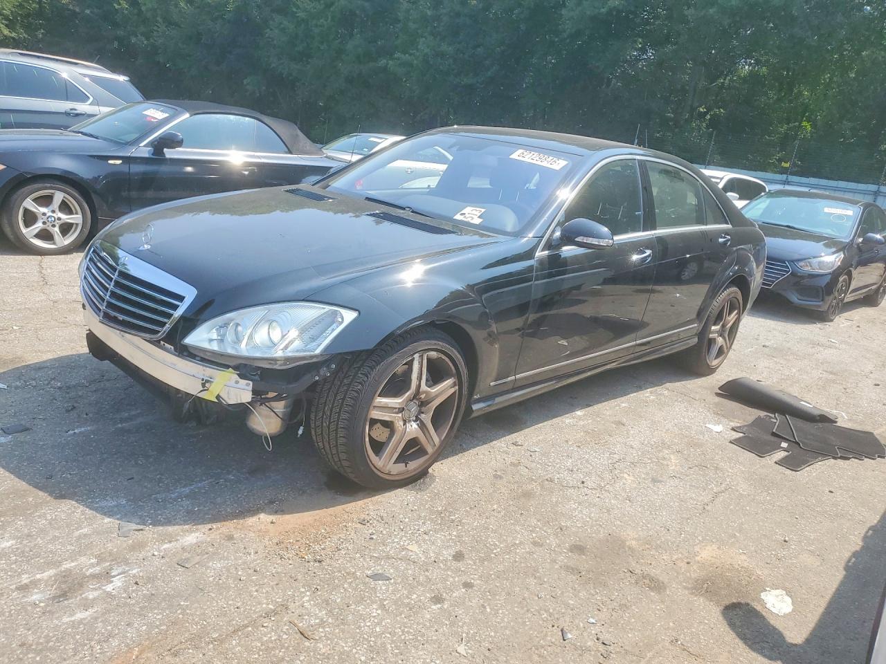 2008 Mercedes-Benz S 550, VIN WDDNG71X48A236071 — Front end