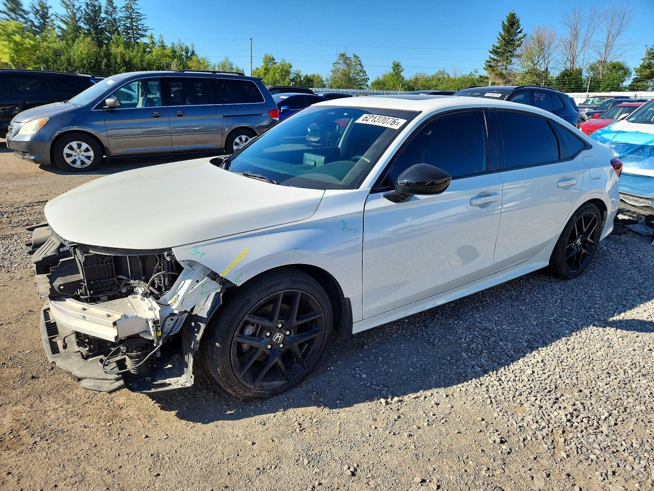 2026 Honda Civic Sport, VIN 2HGFE4F89TH000824 — Front end
