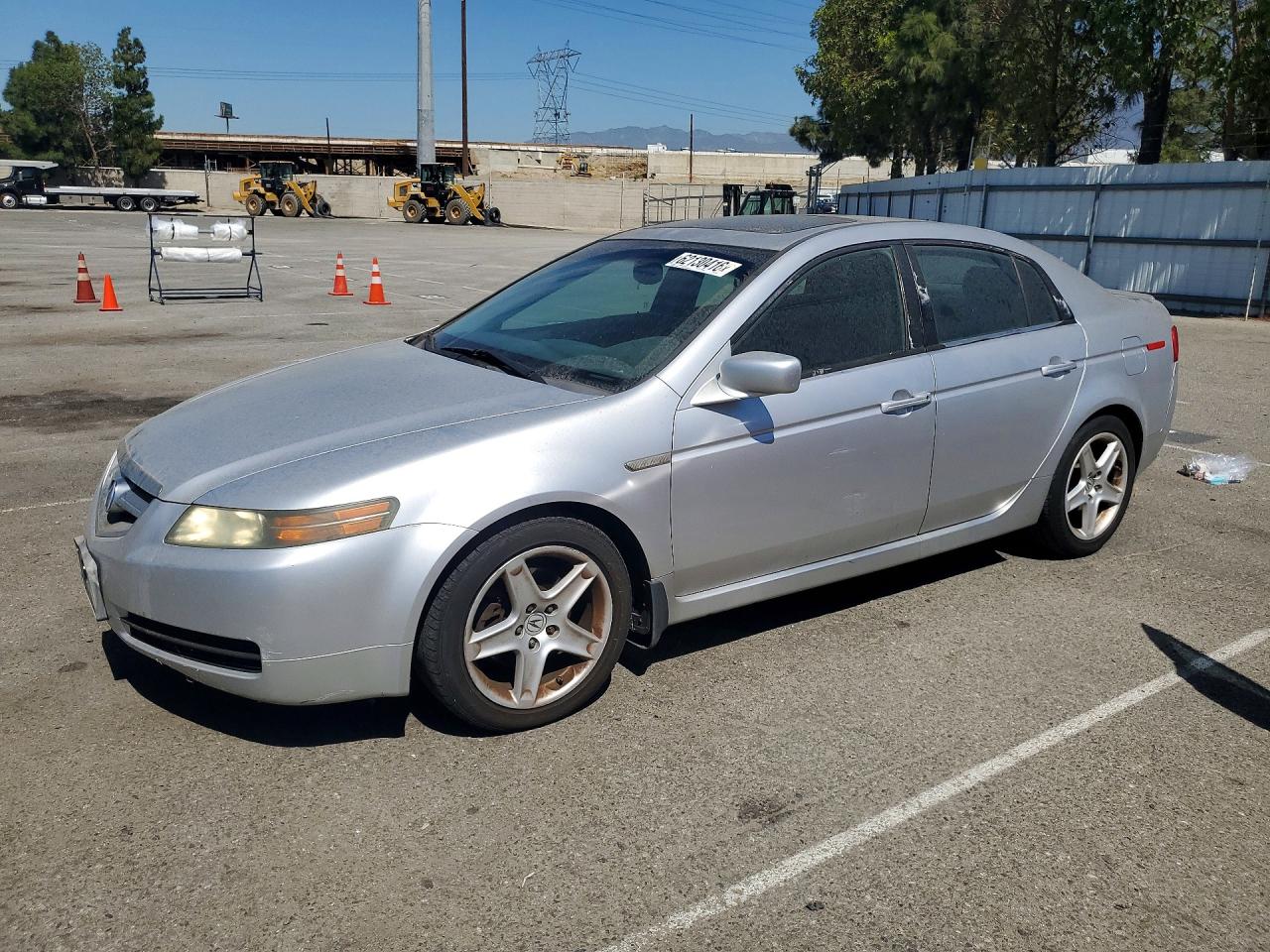2006 Acura TL, VIN 19UUA66216A009112 — Rear end