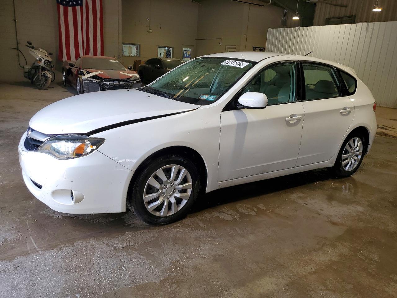 2010 Subaru Impreza i, VIN JF1GH6A68AH825709 — Front end