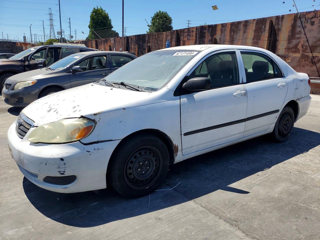 2007 Toyota Corolla CE, VIN 2T1BR32EX7C719541 — Front end