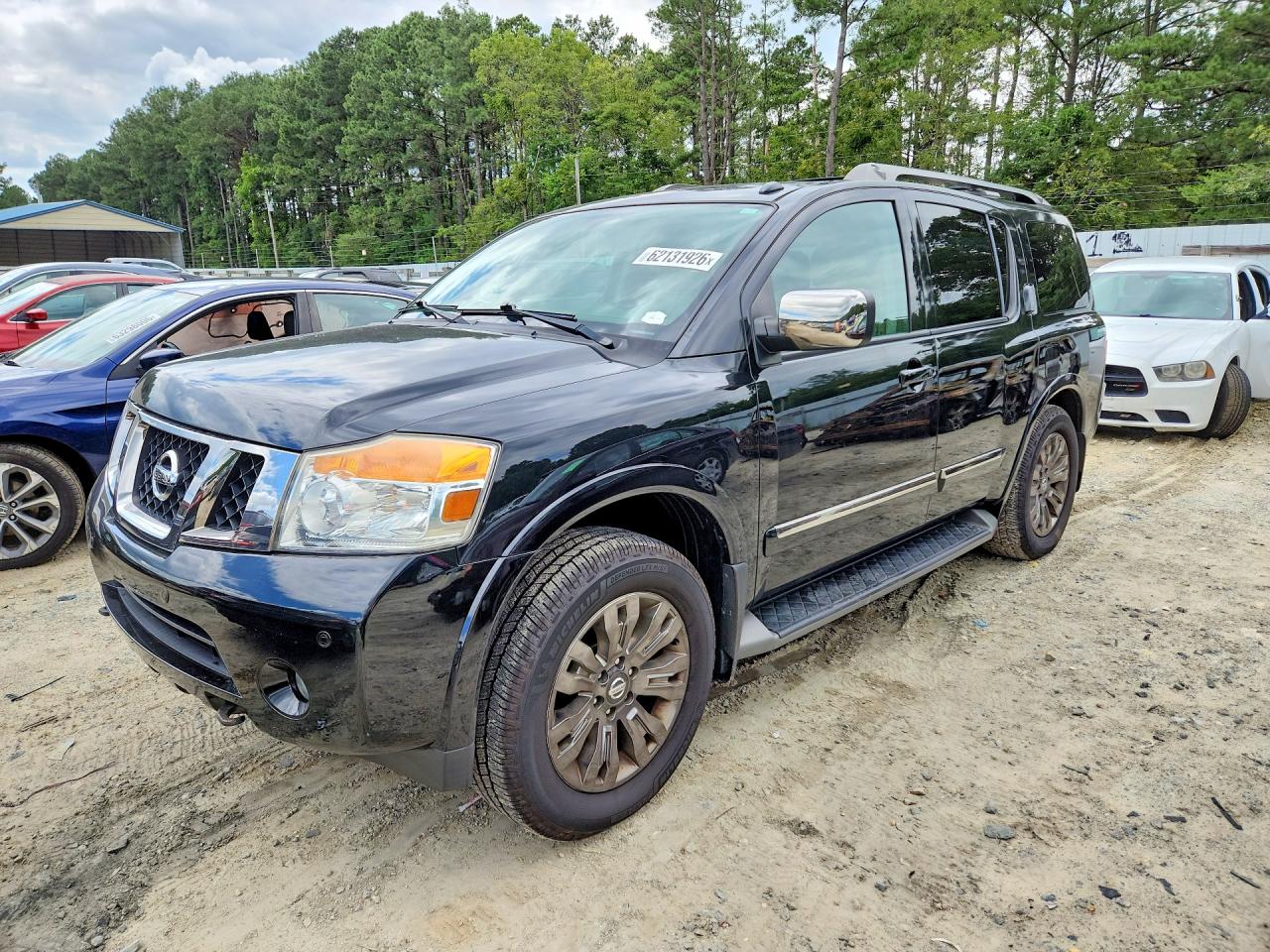 2015 Nissan Armada Platinum, VIN 5N1AA0NC0FN617233 — Rear end