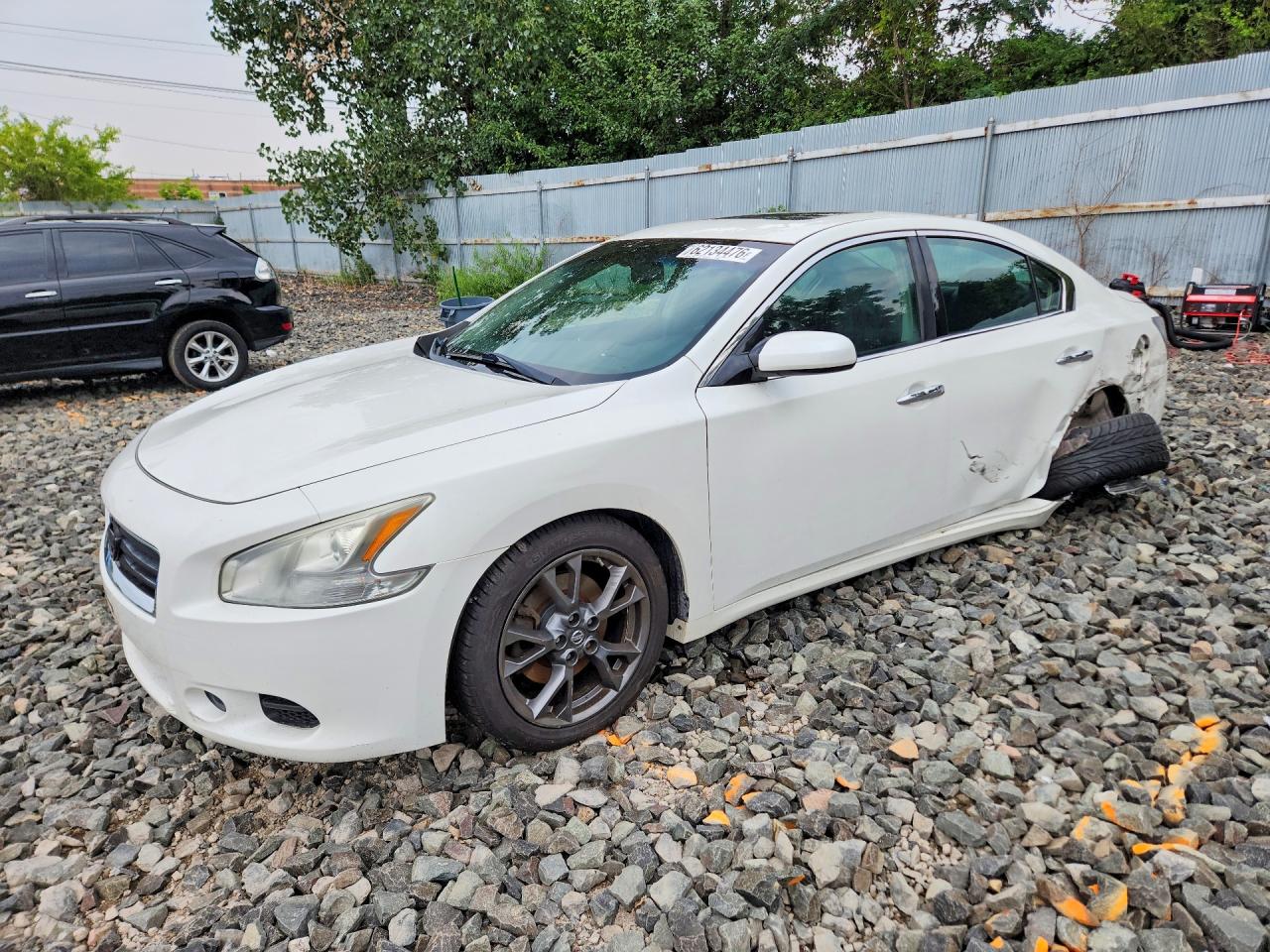 2012 Nissan Maxima S, VIN 1N4AA5AP5CC828497 — Зад