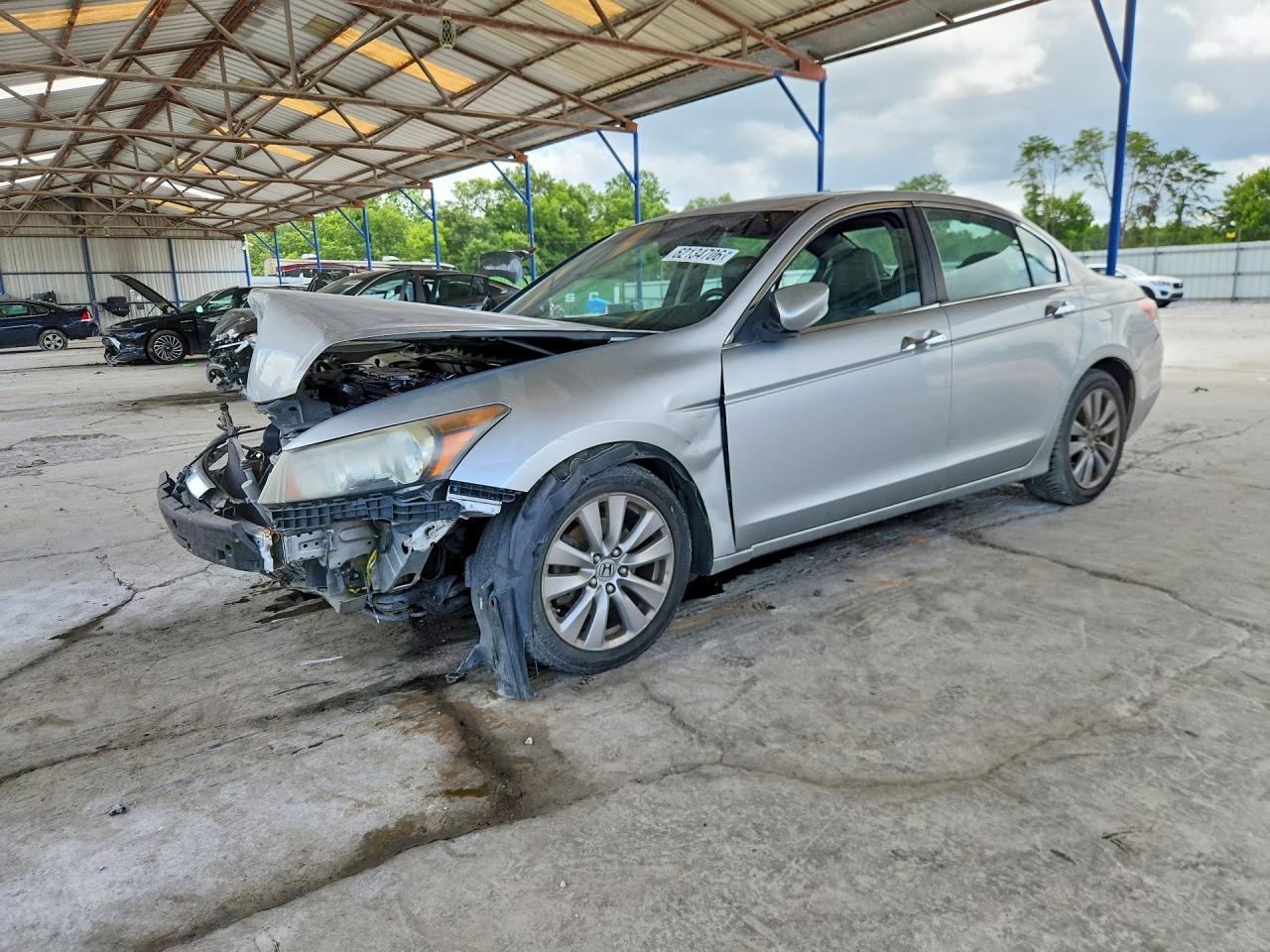 2012 Honda Accord EX-L, VIN 1HGCP3F86CA014413 — Rollover