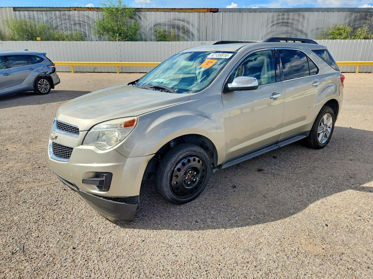 2015 Chevrolet Equinox LT, VIN 2GNALBEK7F6431654 — Undercarriage