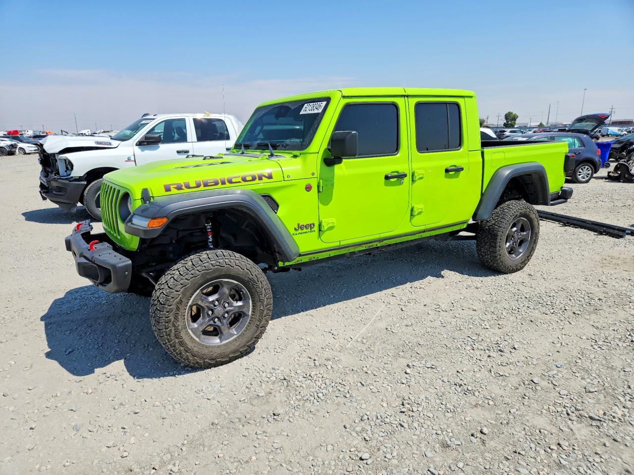 2021 Jeep Gladiator Rubicon, VIN 1C6JJTBM5ML622799 — Side