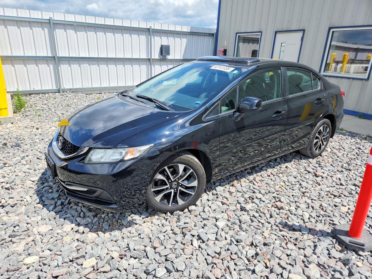 2013 Honda Civic EX, VIN 2HGFB2F86DH518663 — Side