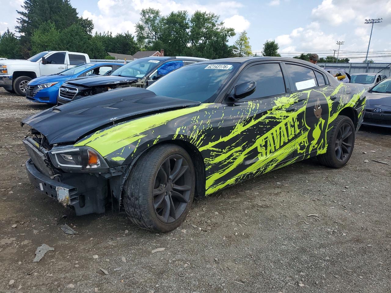 2011 Dodge Charger RT Plus, VIN 2B3CM5CT9BH611150 — Front end