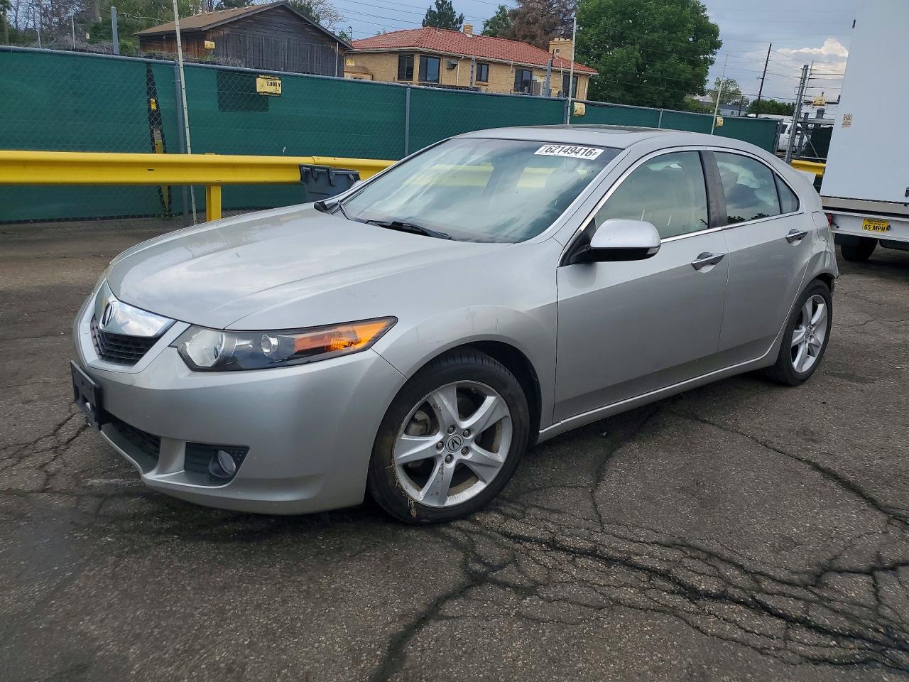 2010 Acura TSX, VIN JH4CU2F63AC033209 — Rear end