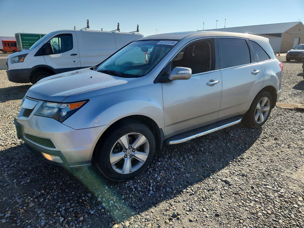 2011 Acura MDX Technology, VIN 2HNYD2H64BH524207 — Hail
