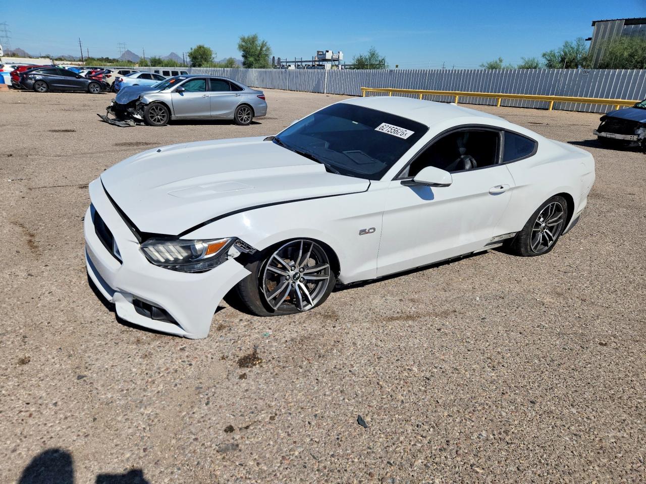 2015 Ford Mustang GT Premium, VIN 1FA6P8CF8F5431529 — Front end