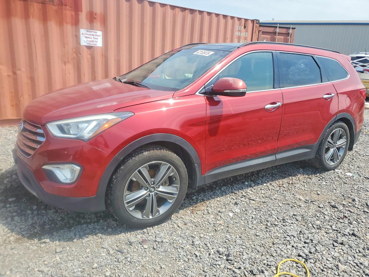 2015 Hyundai Santa Fe Limited, VIN KM8SRDHF5FU115950 — Undercarriage