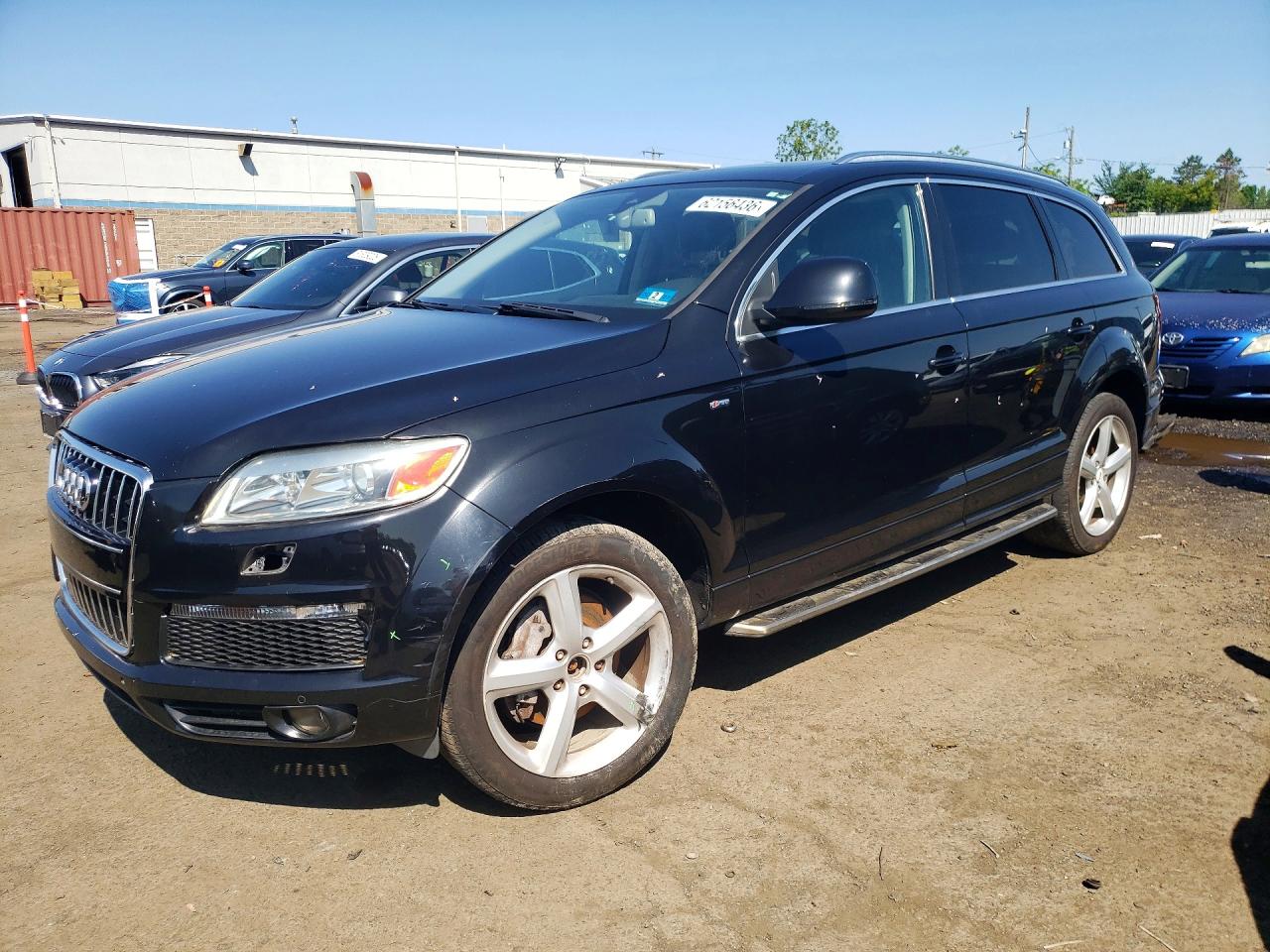 2008 Audi Q7 Premium, VIN WA1EY74L58D054291 — Front end