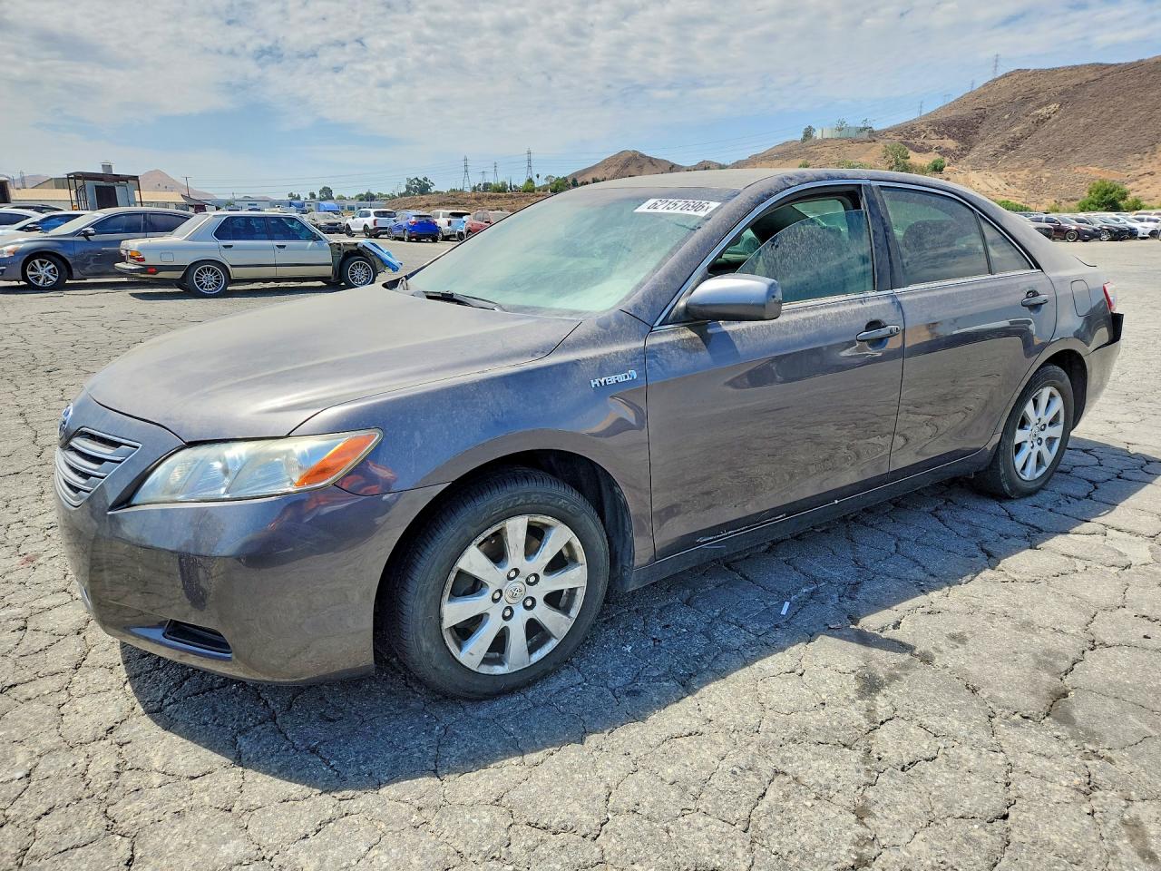 2007 Toyota Camry, VIN JTNBB46K873020455 — Rear end