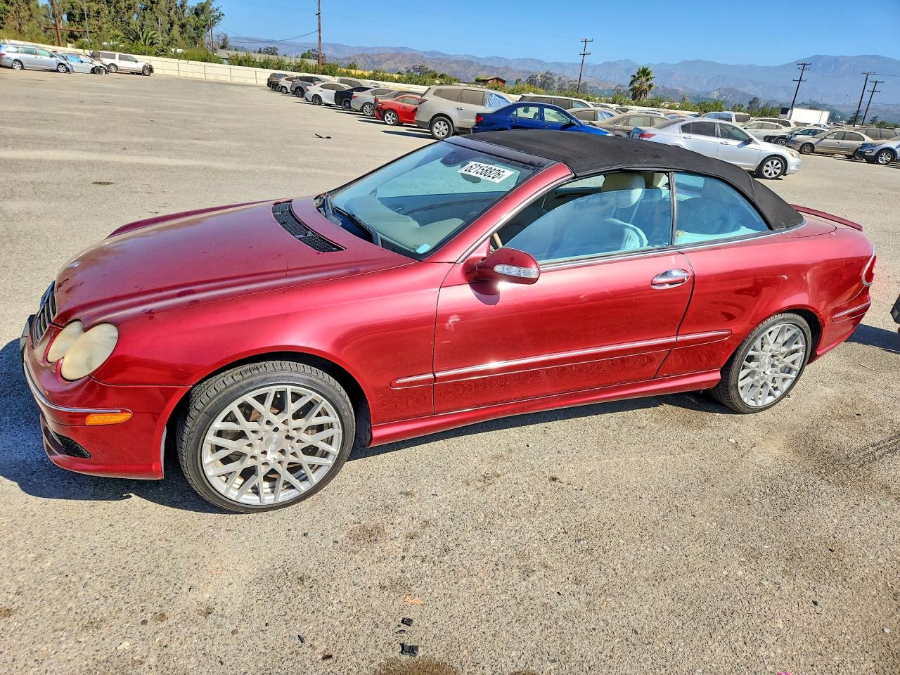 2004 Mercedes-Benz CLK 500, VIN WDBTK75G14T005040 — Minor dents and scratches