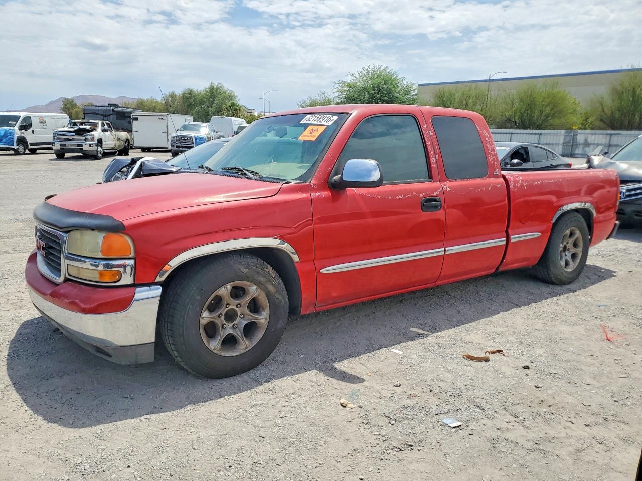 1999 GMC Sierra 1500 SLE, VIN 2GTEC19T8X1503645 — Перед