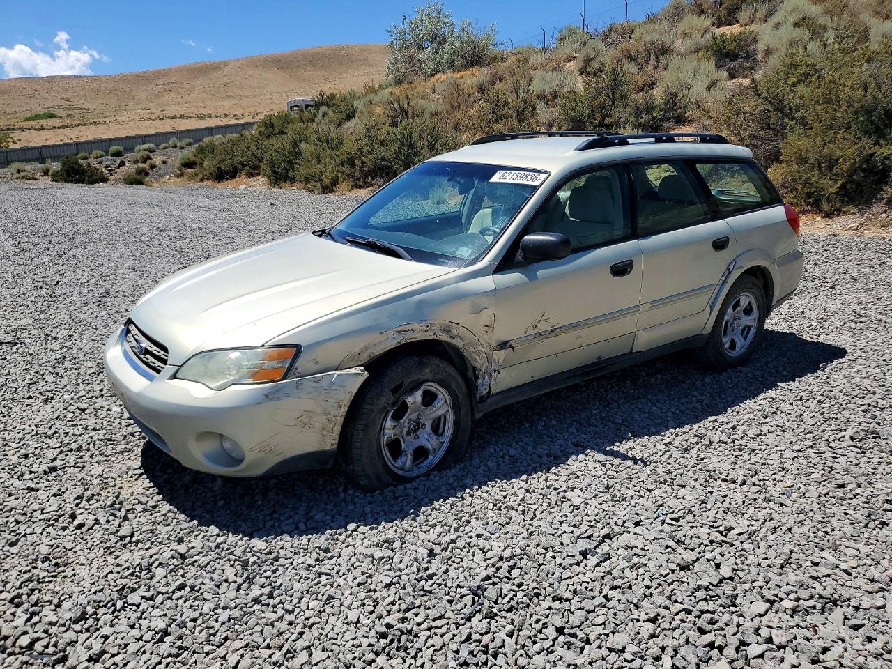 2007 Subaru Legacy Outback Basic, VIN 4S4BP61C977335769 — Бок