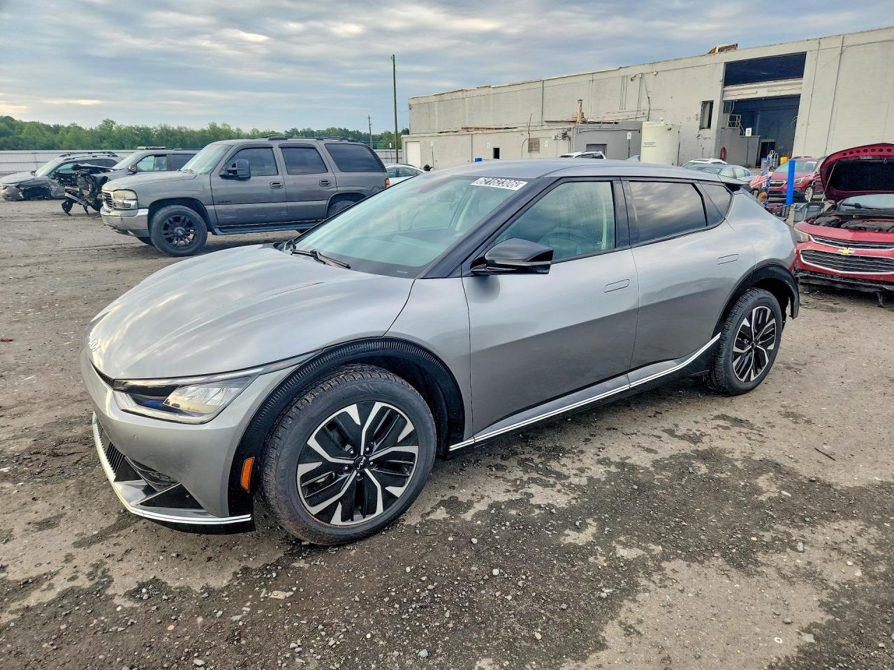 2023 Kia EV6 Wind, VIN KNDC34LA5P5156841 — Rear end