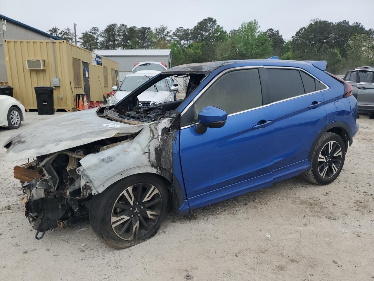 2023 Mitsubishi Eclipse Cross SE, VIN JA4ATWAA8PZ002410 — Burn