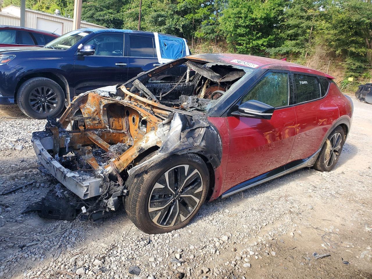 2023 Kia EV6 Wind, VIN KNDC34LA6P5604732 — Burn