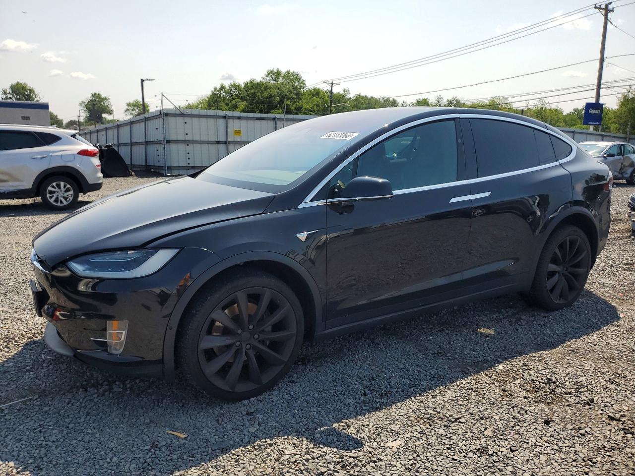2018 Tesla Model X 75D, VIN 5YJXCDE28JF099953 — Water / flood