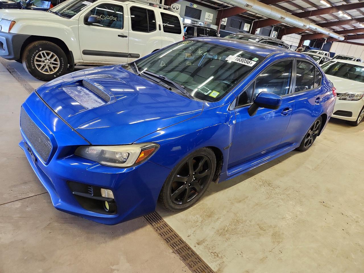2015 Subaru WRX Limited, VIN JF1VA1J60F8800924 — Механическое